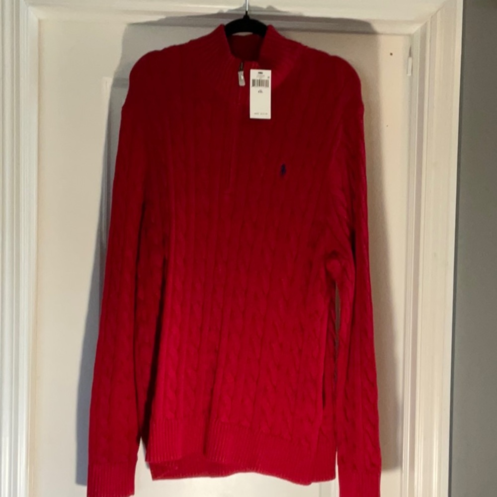 Men's Red Sweater